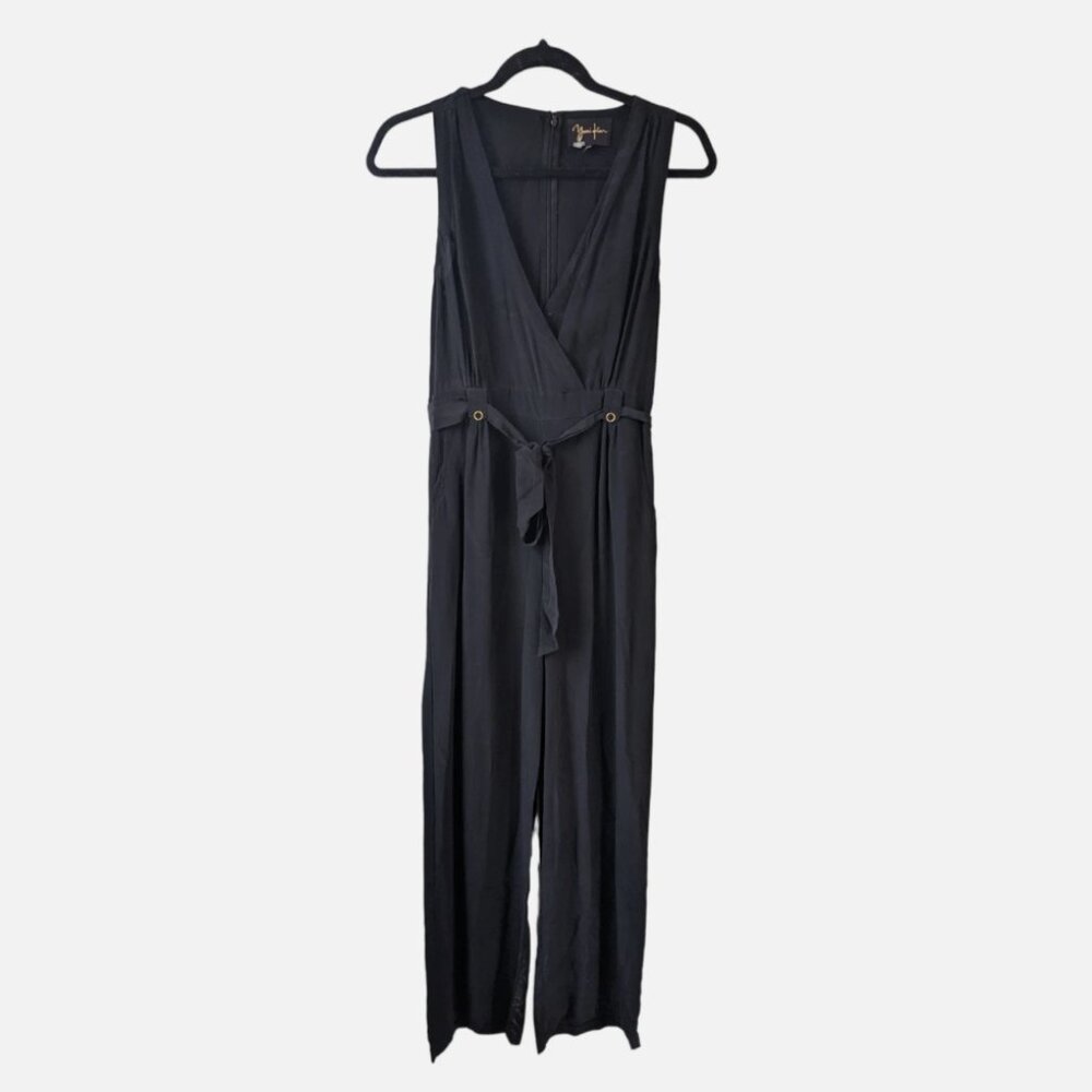 Yumi Kim Perfect Black Jumpsuit L EUC